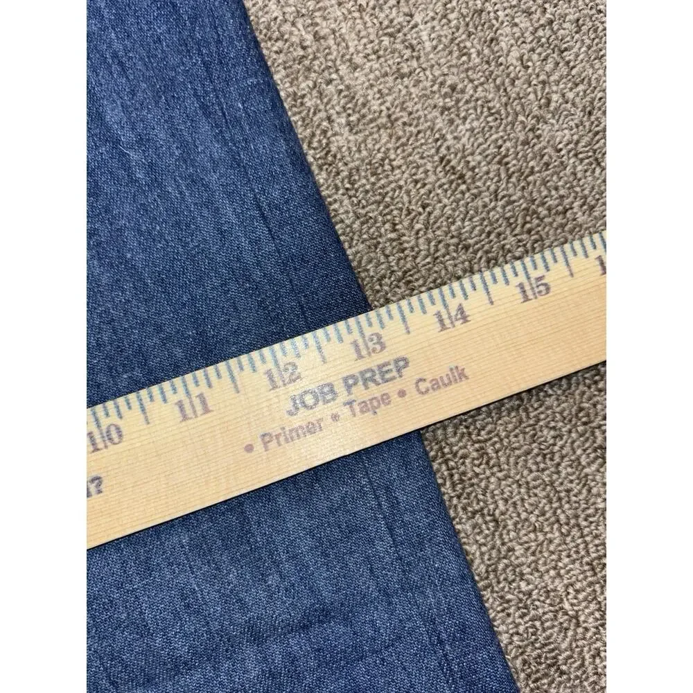 Vintage 1960s–70s American Fashion Collection Chambray Dress Pants 36x31 USA